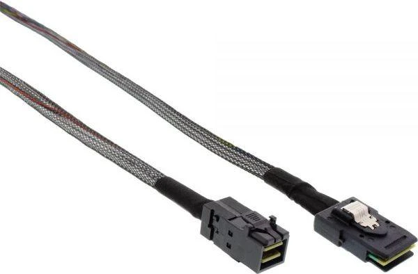 InLine SFF 8087 - SFF 8643, 0.5m, Pilka (27628A)