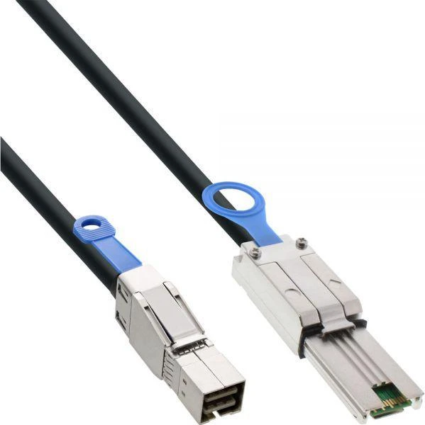 InLine SFF 8644 - SFF 8088, 1m, Juodas (27639B)