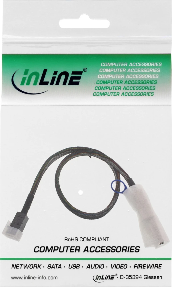 InLine® Mini SAS HD kabelis SFF-8643 į SFF-8088 2 m