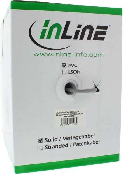 InLine tvirtas montavimo kabelis SF/UTP Cat.5e AWG24 CU PVC 50m