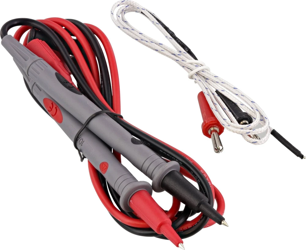 InLine® multimetras su jutikliniu kilimėliu ir apšviestu ekranu, CAT III / CAT IV