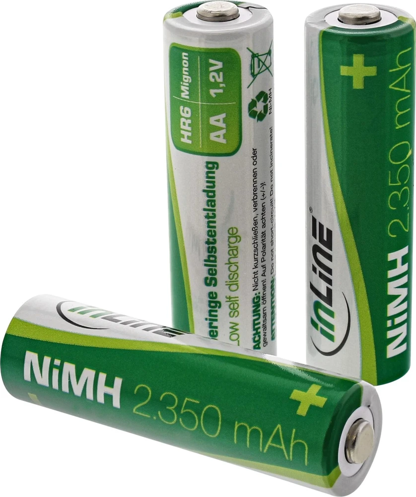 InLine NiMH AA 2350mAh baterijų grupė
