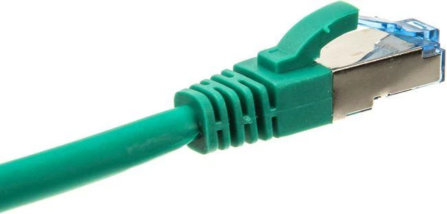 InLine Komutacinis kabelis Cat.6A, S/FTP (PiMf), 500MHz, žalias - 3m