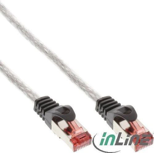 InLine patch cable Cat.6, S/FTP (PiMf), 250MHz, skaidrus - 5m