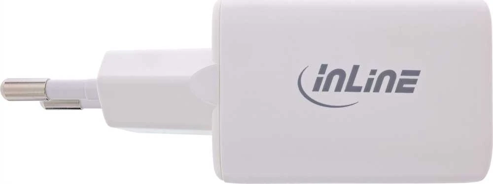 Įkroviklis InLine Power Delivery + Quick Charge 1x USB-A 1x USB-C Balta