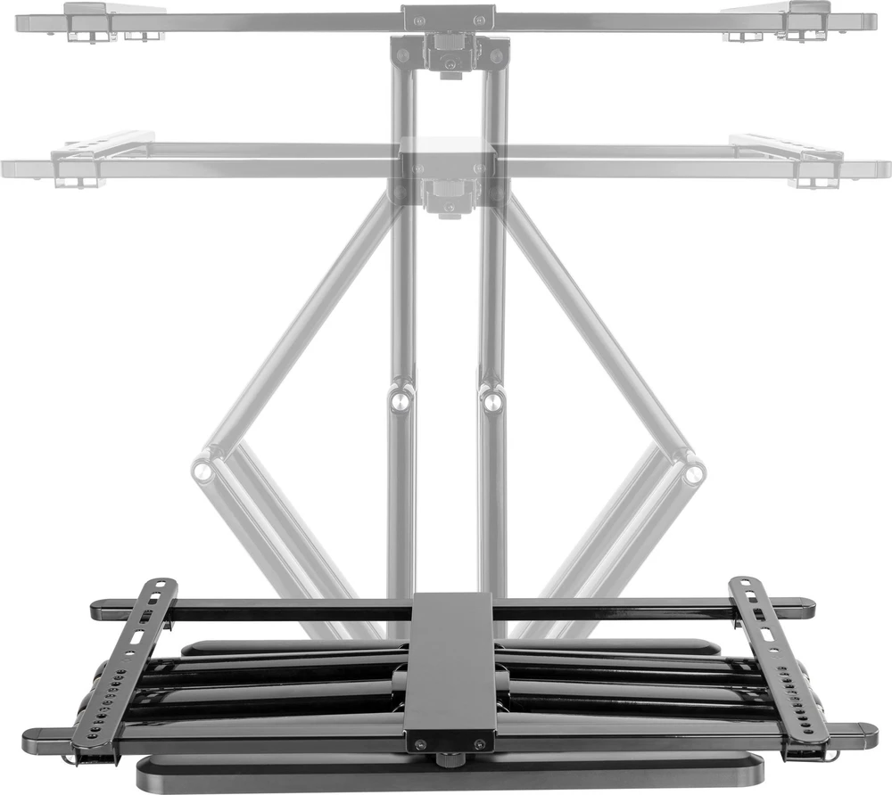 „InLine ® Premium“ aliuminio sieninis laikiklis, skirtas plokščiam televizoriui (37–80 colių), maks. 70 kg, baltas