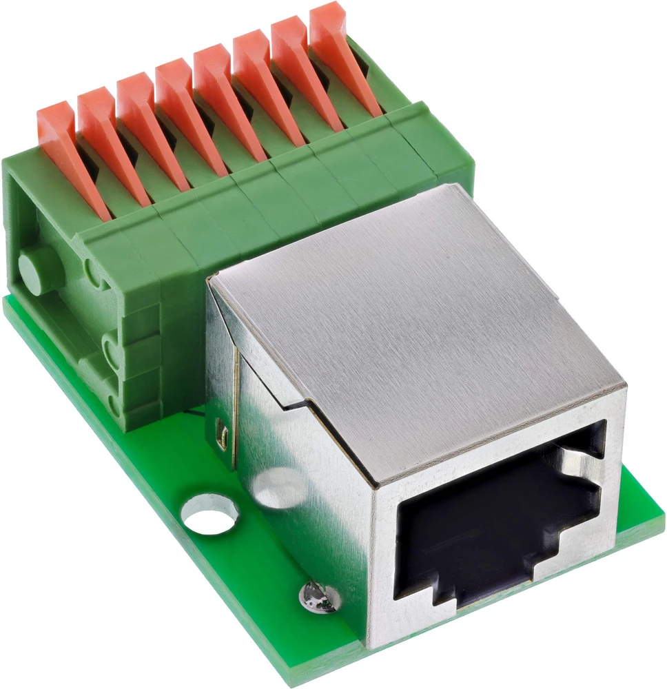 InLine RJ45 lizdas Push-In jungčiai 8 kontaktų Cat.5e