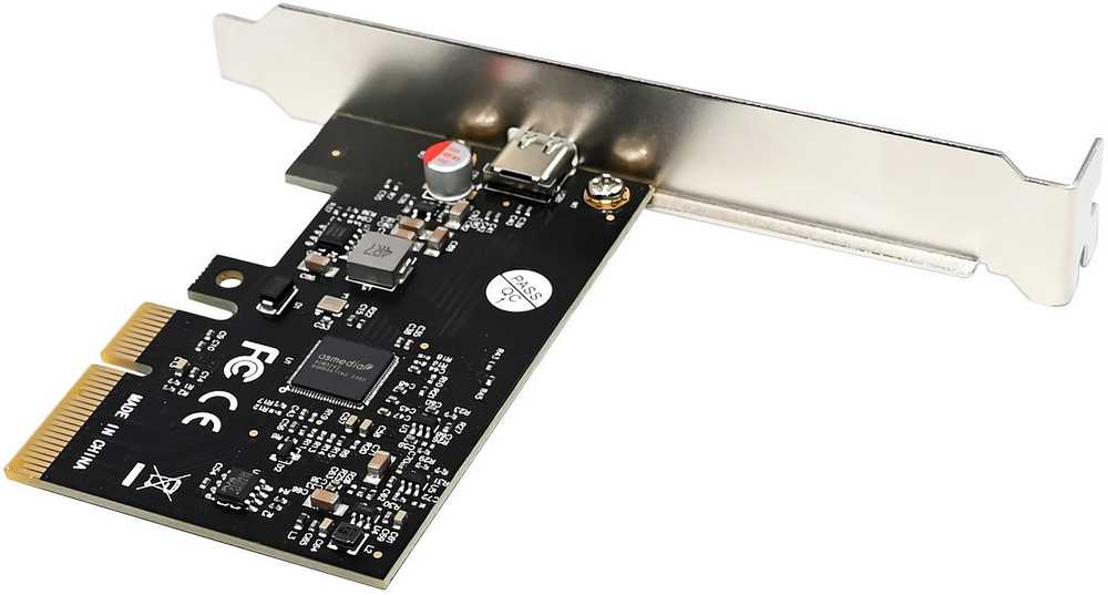 „InLine®“ sąsajos plokštė, PCIe x4, 1x USB-C lizdas, USB 3.2 Gen.2x2