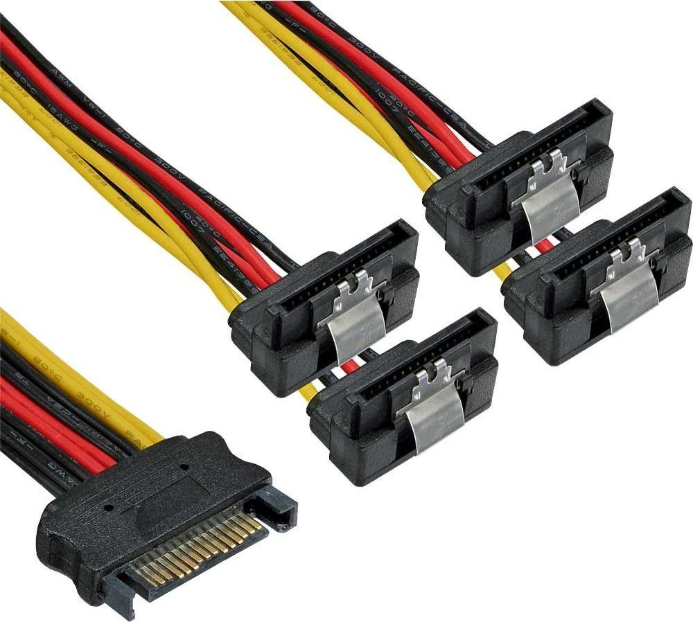 InLine SATA – SATA, 0,3 m, daugiaspalvis (29683X)