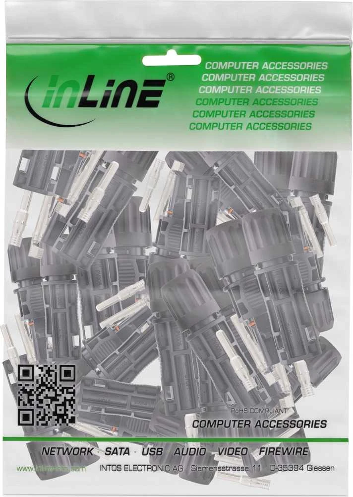 InLine® saulės fotovoltiniai jungties, 20x kištukas + 20x lizdas