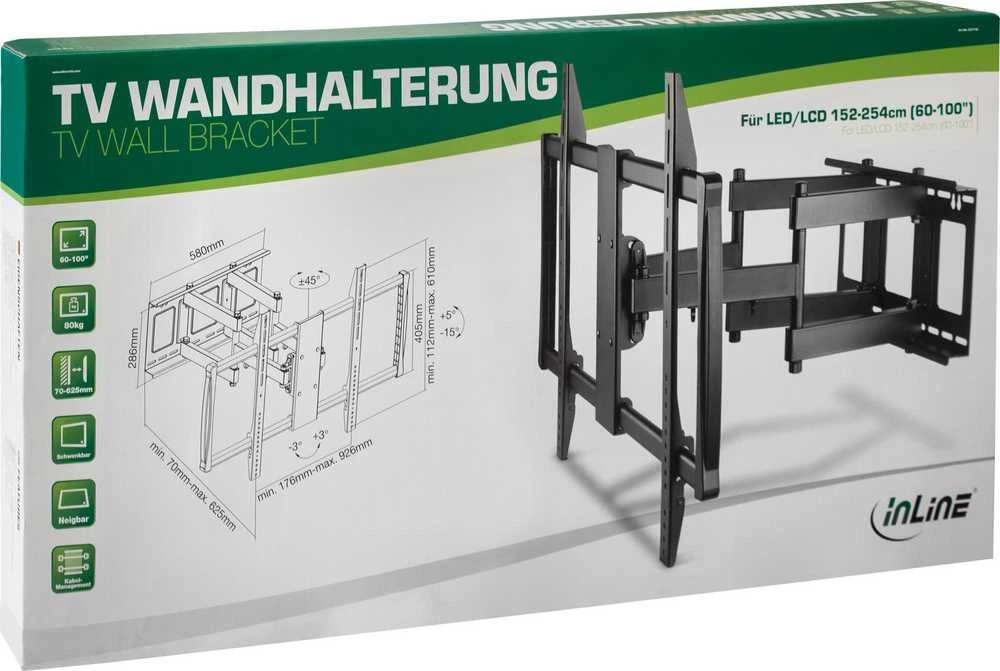 Laikiklis InLine Laikiklio siena 23111A 60'' - 100''