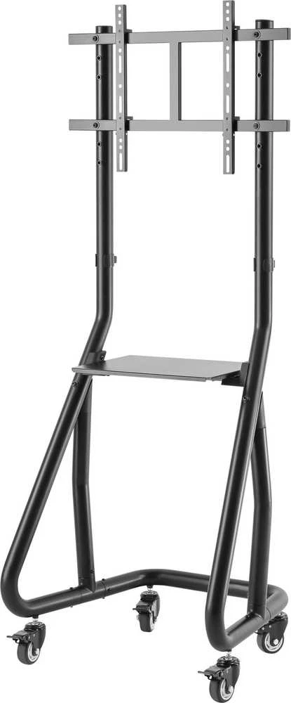 Laikiklis „InLine ®“ televizoriaus vežimėlis, skirtas LED televizoriams, kurių įstrižainė 37–80 colių (94–203 cm), maks. 80 kg