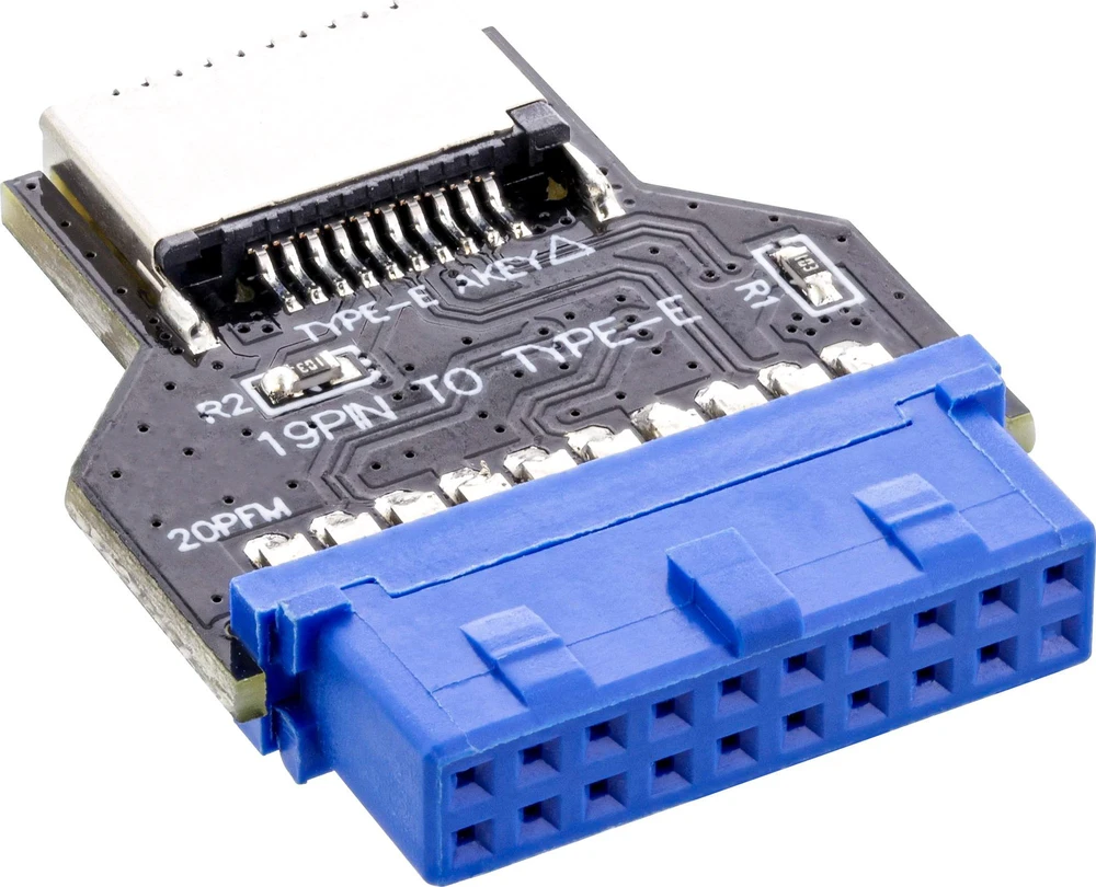 InLine USB 3.0 į Type-E adapterio plokštė
