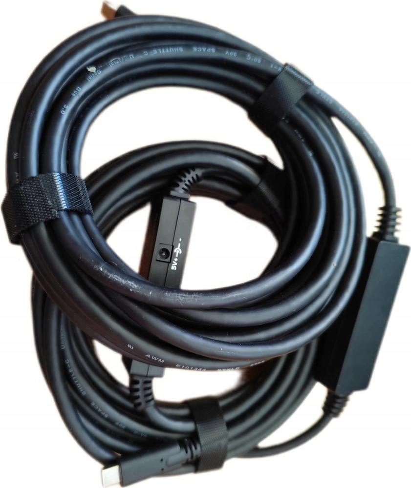 InLine® USB 3.2 Gen.1 aktyvus kabelis, USB-C kištukinis lizdas su USB-C kištuku, 10 m