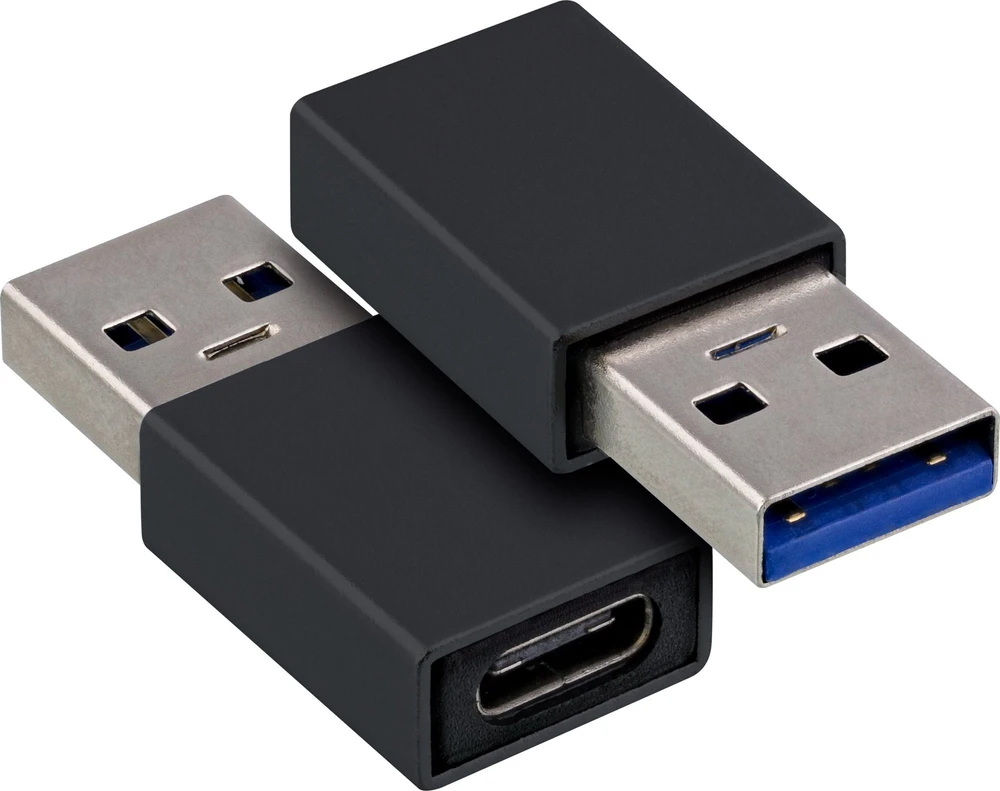 InLine® USB 3.2 Gen.1 OTG Hub, USB Type-C iki 2 Port Type-C ir 3 Port Type-A, be maitinimo šaltinio