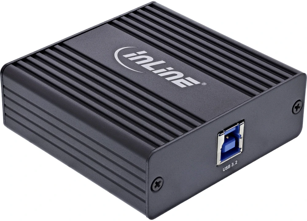 InLine USB-A 3.2 Gen.1 į 4x RJ45 Gigabit Ethernet adapteris