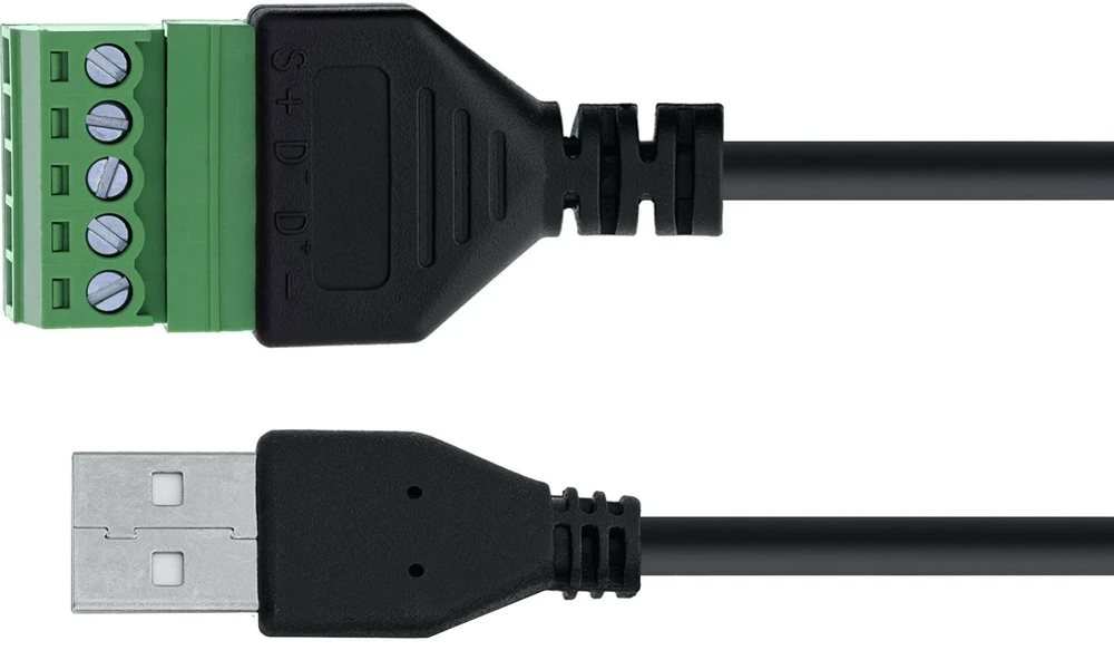 InLine USB-A kištukas į 5 kontaktų jungtį su kabeliu