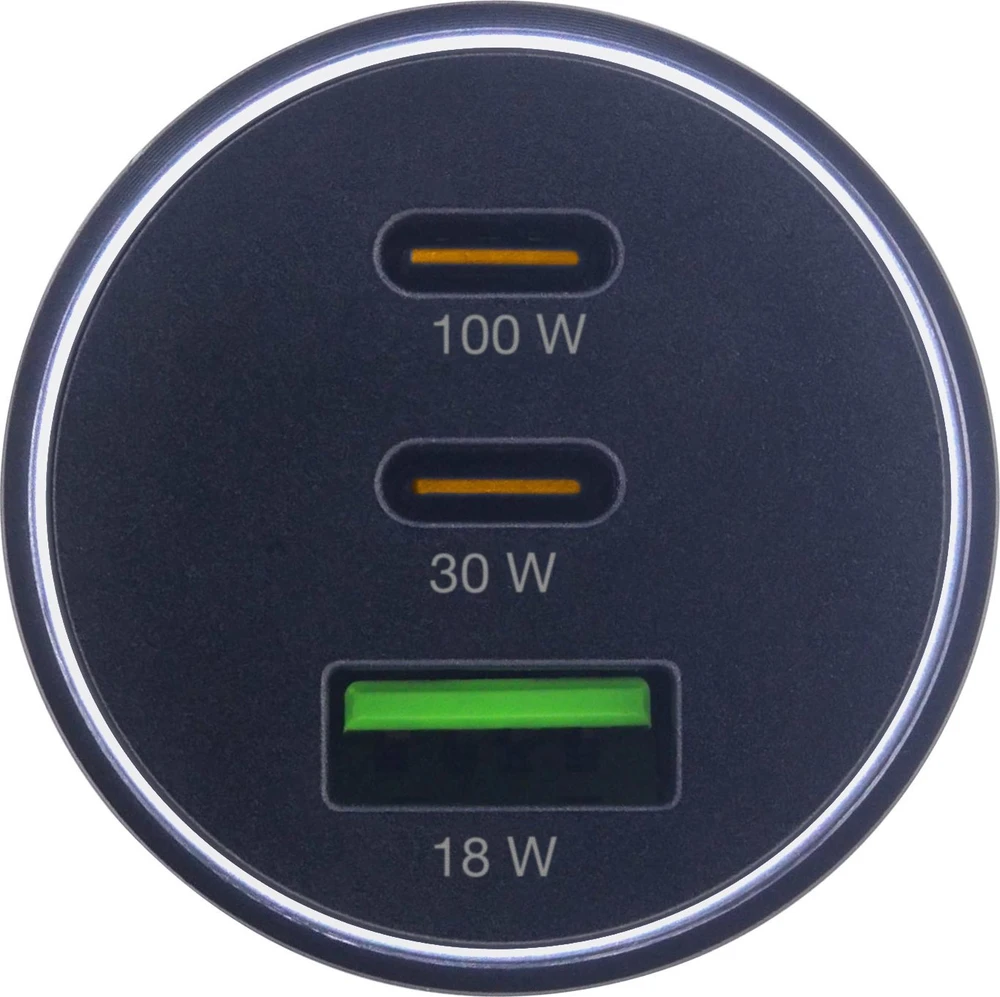 InLine automobilinis kroviklis su trimis USB jungtimis