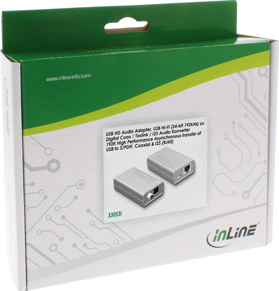 InLine USB HD garso adapteriai (33053I)