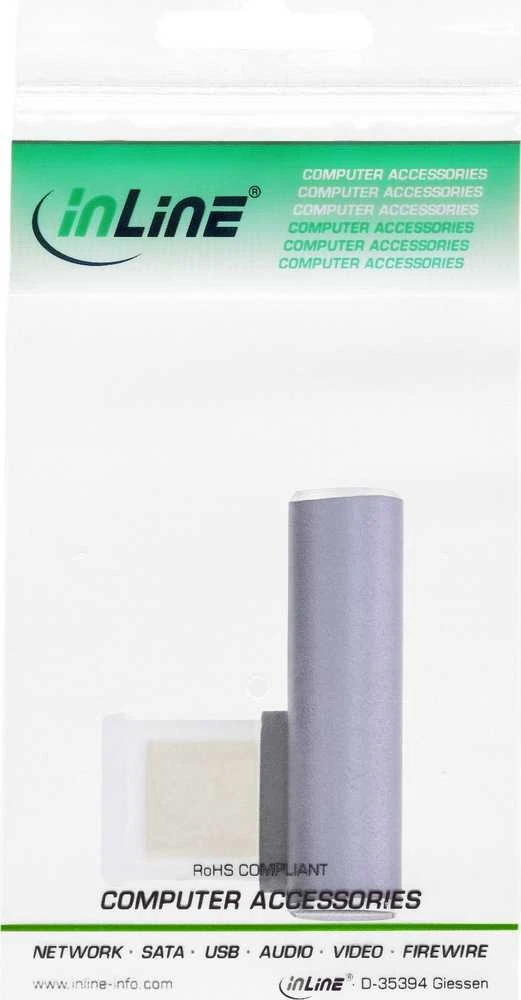 Adapteris USB InLine USB-C - USB-C Juoda (35900C)