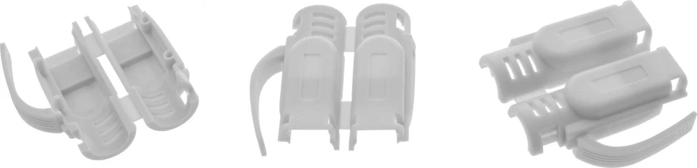InLine® užspaudžiami kištukai Cat.6A RJ45 ekranuoti, su apsauga nuo lenkimo ir įkišimo kreiptuvu, pilki, 100vnt. pakuotė
