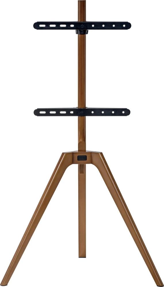 Laikiklis „InLine®“ medinis televizoriaus stovas, trikojis, skirtas LED televizoriams 45–65 colių (114–165 cm), maks. 40 kg