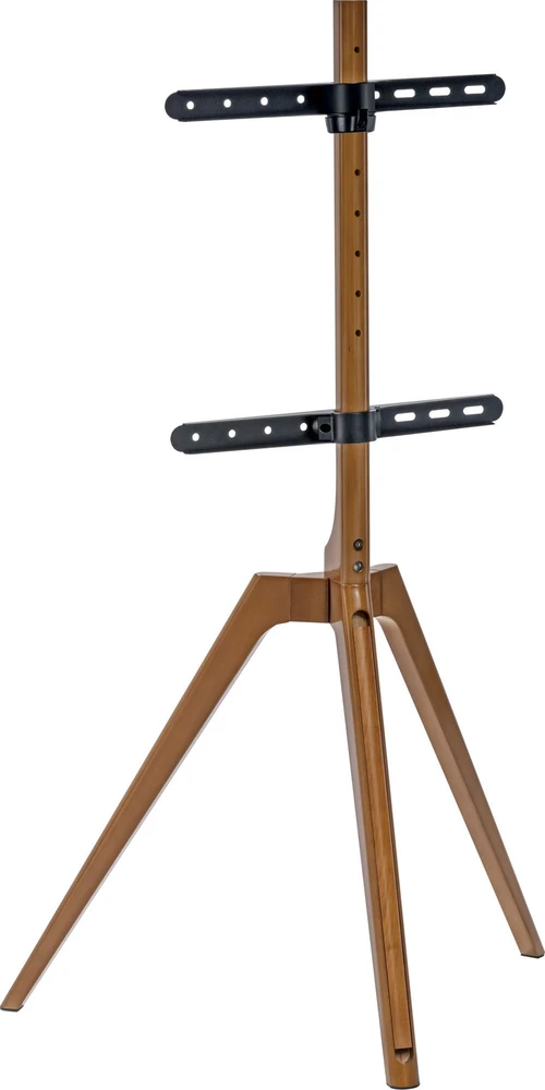 Laikiklis „InLine®“ medinis televizoriaus stovas, trikojis, skirtas LED televizoriams 45–65 colių (114–165 cm), maks. 40 kg