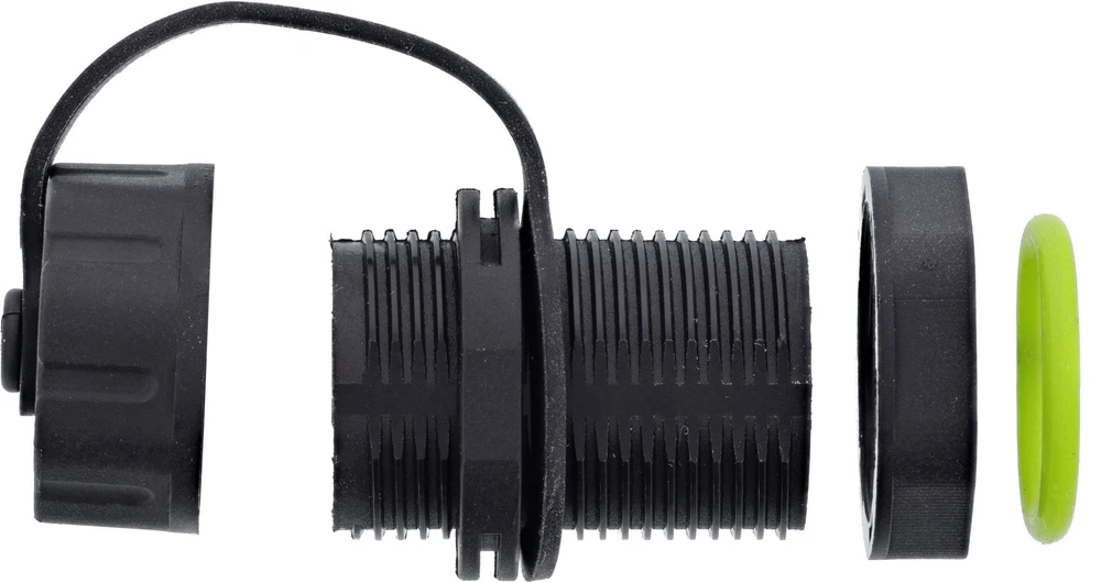 InLine Kabelinė jungtis mini Cat.6A IP68 ekranuota 2x RJ45 lizdas