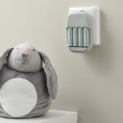 Inne Kitos baterijos IKEA LADDA AA 2450mAh R6 1.2V NiMH 4 vnt. Įkraunamosios baterijos įkrovikliui