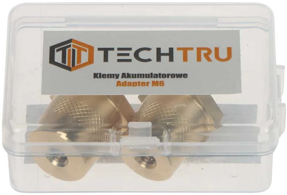 Inne Techtru BATERIJOS ADAPTERIO RINKINYS TA-M6-M6*P2 JUNGTYS M6
