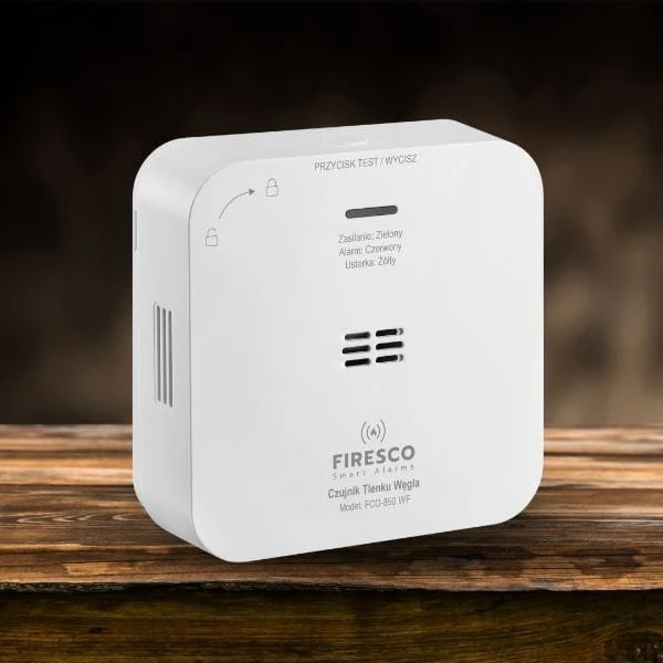 Anglies monoksido jutiklis Firesco FCO-850 WF Wi-Fi Tuya Smart Life