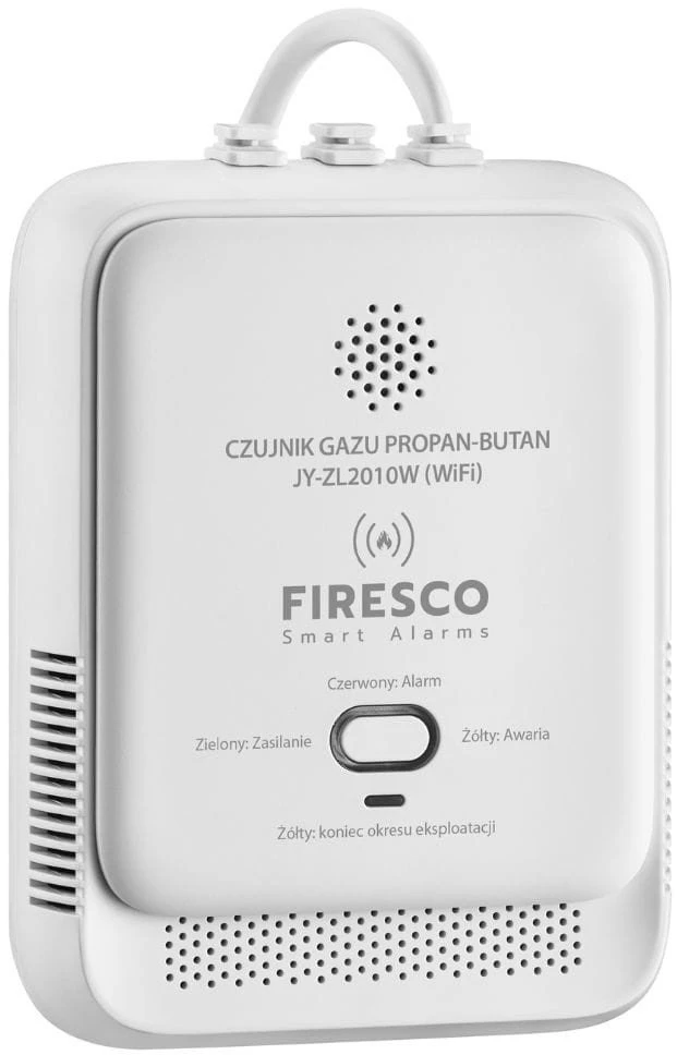 Dujų nuotėkio jutiklis propanas-butanas Firesco (LPG) JY-ZL2010W Wi-Fi Tuya Smart Life