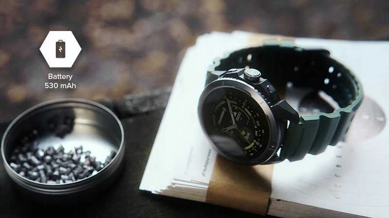 Išmanusis laikrodis „myPhone Hammer Watch 2“ karinis leidimas