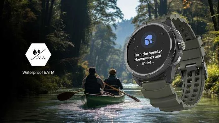 Išmanusis laikrodis „myPhone Hammer Watch 2“ karinis leidimas