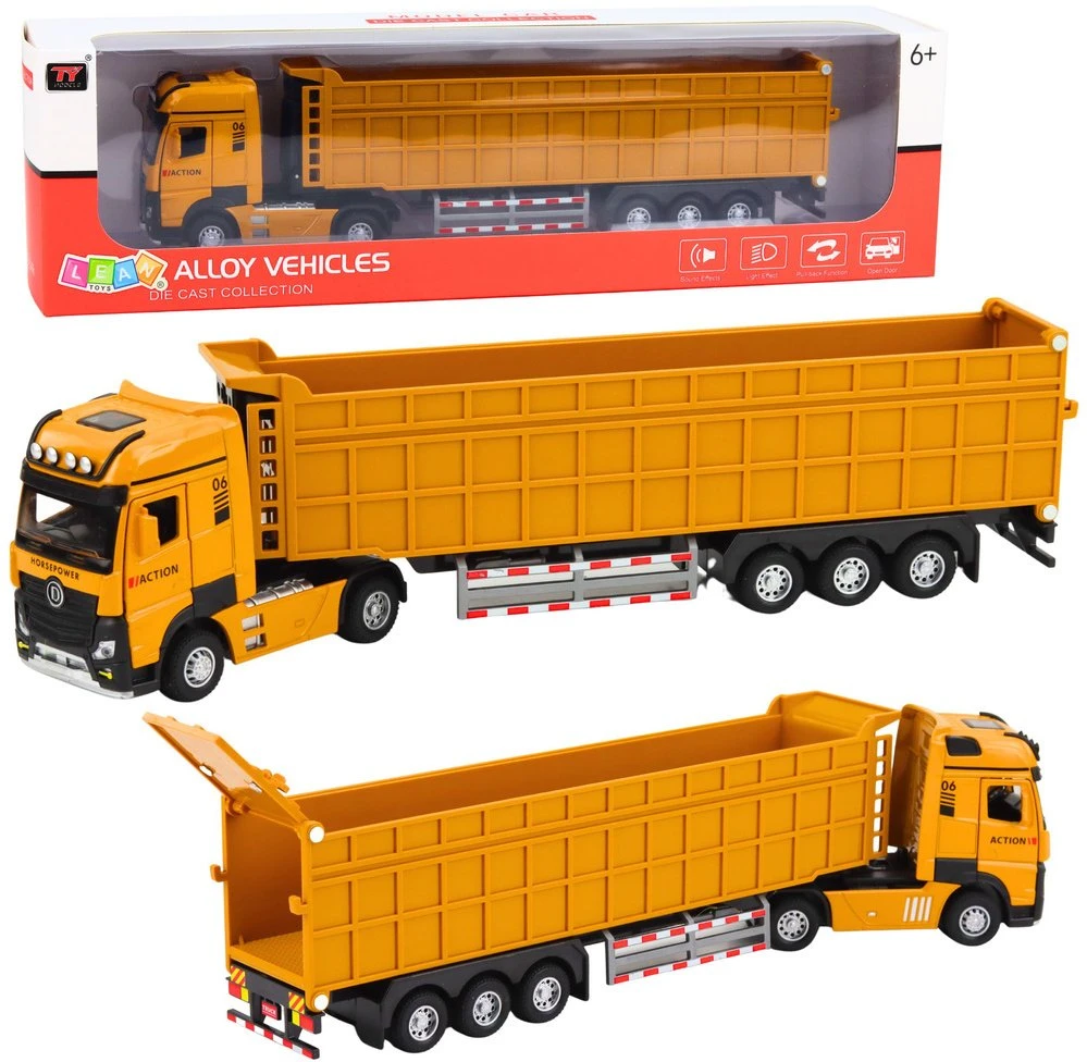 Lean Toys Savivartis geltonas