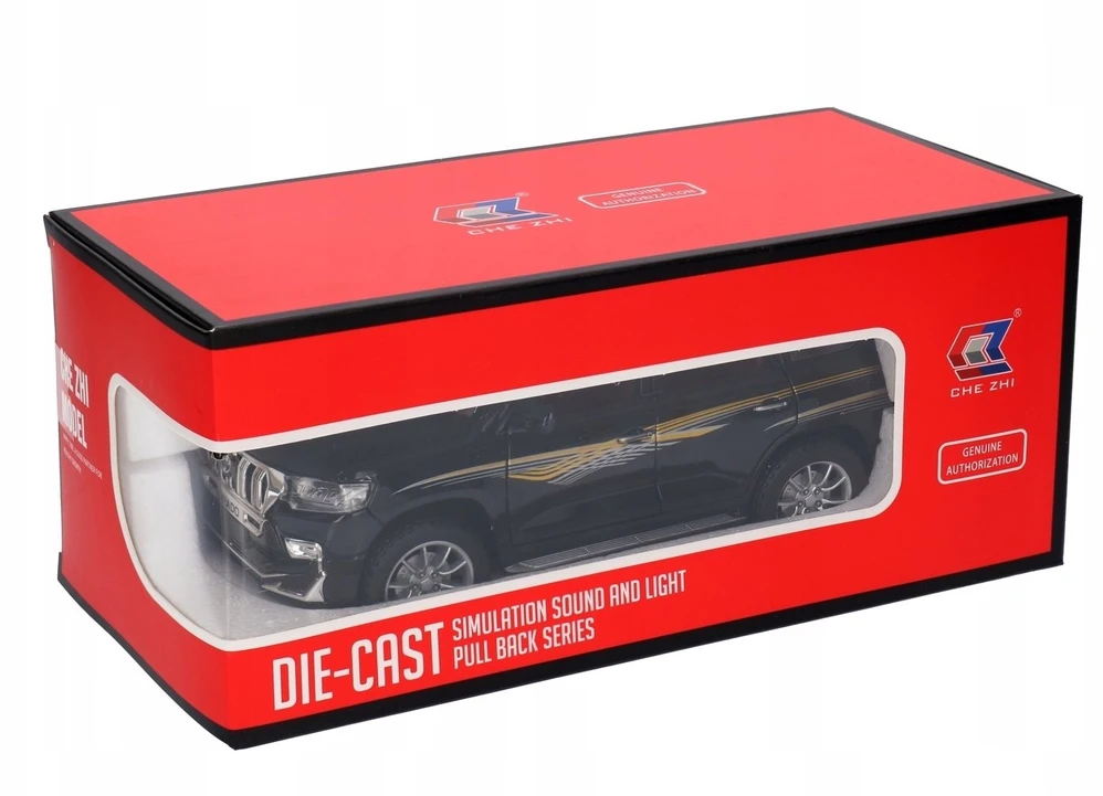 Inne Toyota Prado 1:24 św./dź. metal dėžutėje