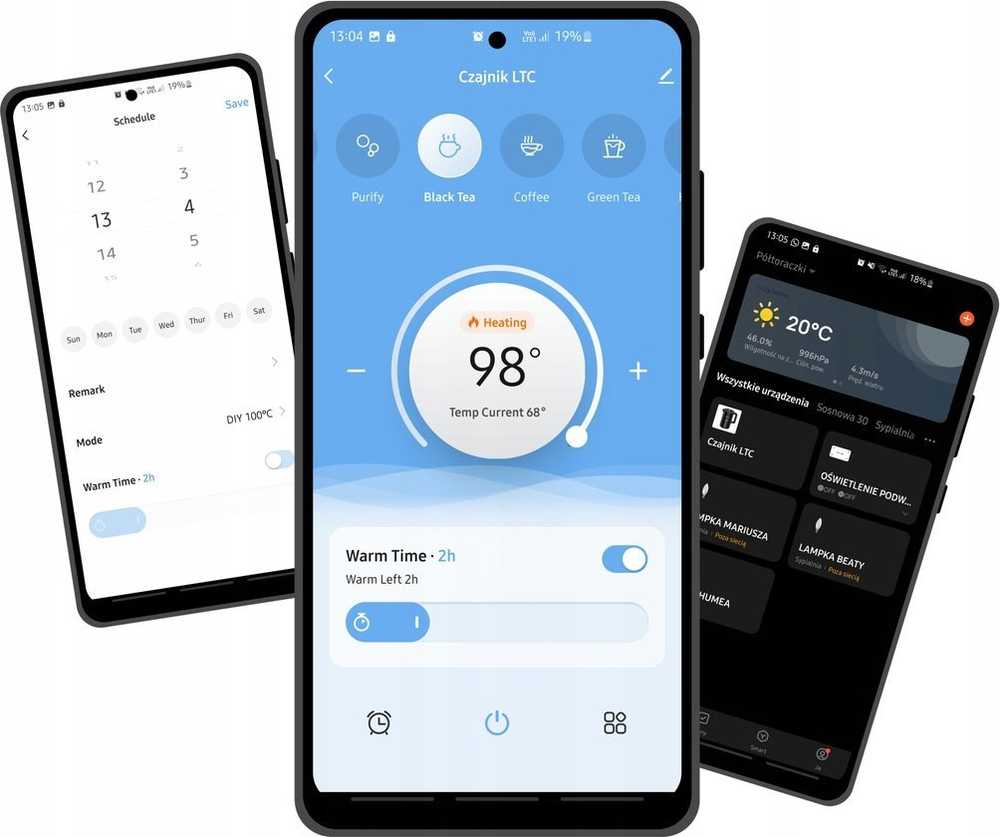 Virdulys Inne SMART06C Juodas