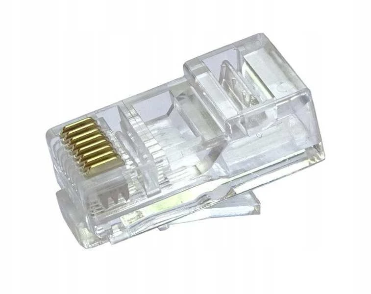 Wtyk Telefono kištukas. RJ45 8P 8C (laidas) per CAT.6E