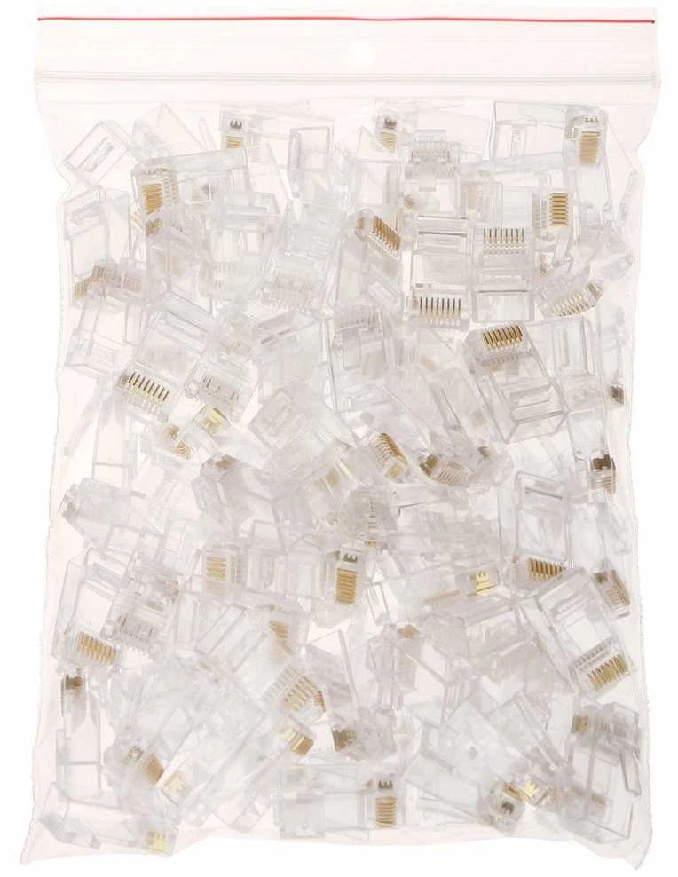 Wtyk Telefono kištukas. RJ45 8P 8C (laidas) per CAT.6E