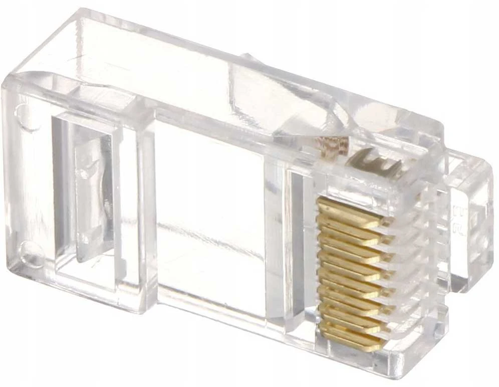 Wtyk Telefono kištukas. RJ45 8P 8C (laidas) per CAT.6E
