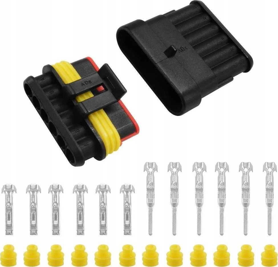 Inne Oem Jungtis Superseal hermetiška 6 kontaktų 1.5