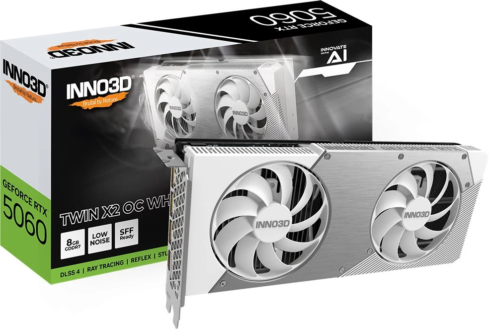 INNO3D GeForce RTX 5060 Twin X2 OC NVIDIA 8 GB GDDR7