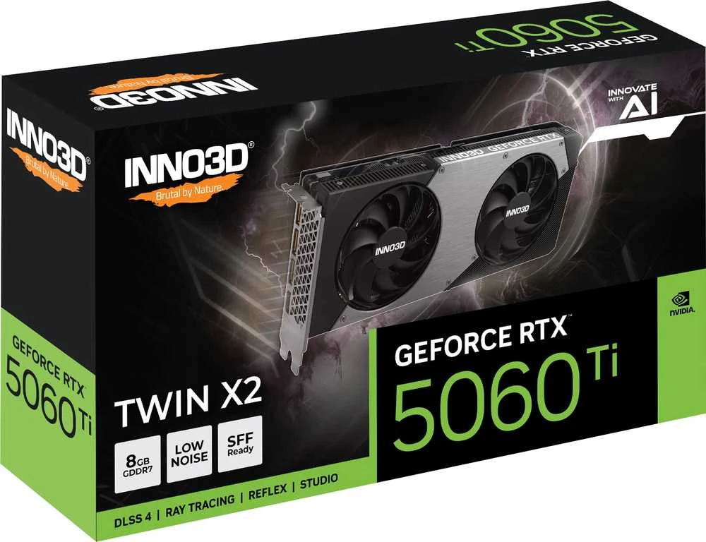 INNO3D GeForce RTX 5060 Ti Twin X2 8GB DLSS 4