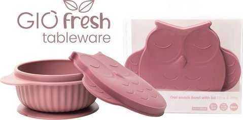 InnoGiO dubenėlis silikoninis neslystantis rožinis GIO-910PINK