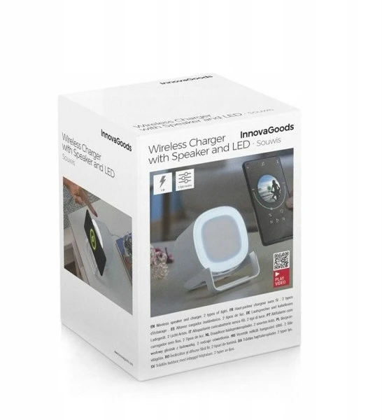 Garsiakalbis InnovaGoods belaidis LED garsiakalbis su funkcija Magazynowy Souwis InnovaGoods Bluetooth