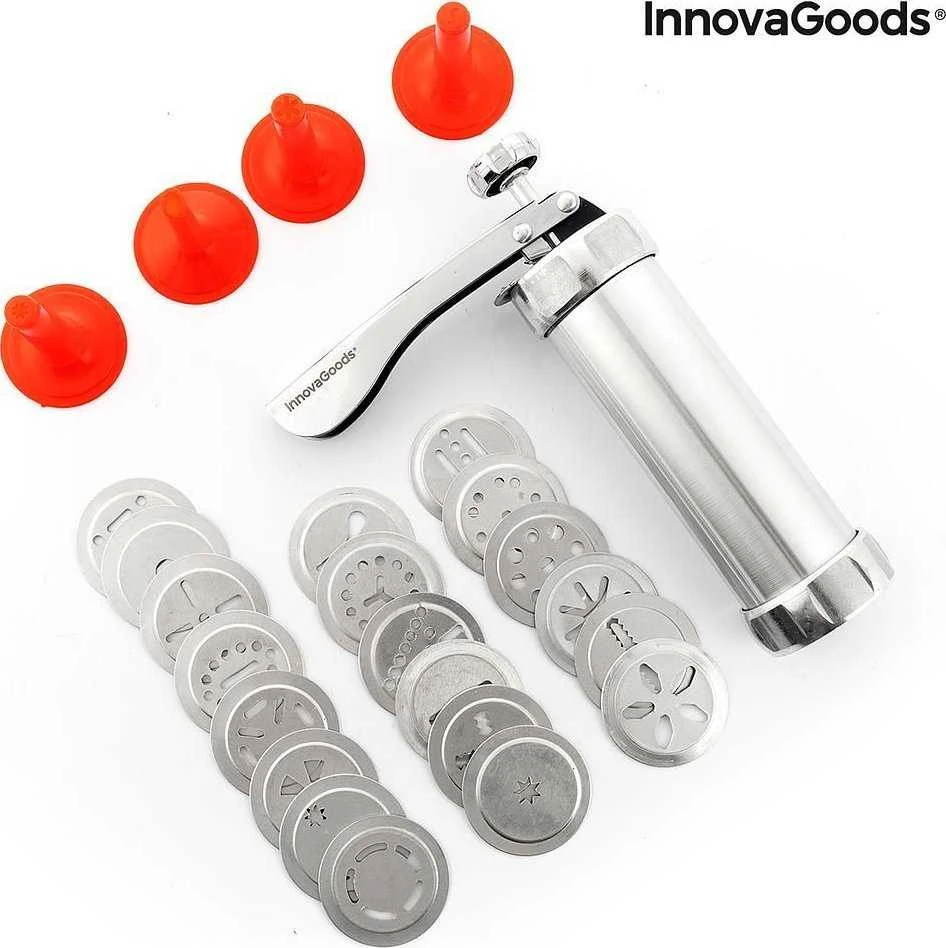 Du viename sausainių gaminimo aparatas ir dekoravimo priemonė Prekies InnovaGoods