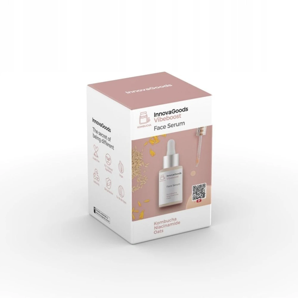 InnovaGoods Kombucha Vibeboost veido serumas 30 ml