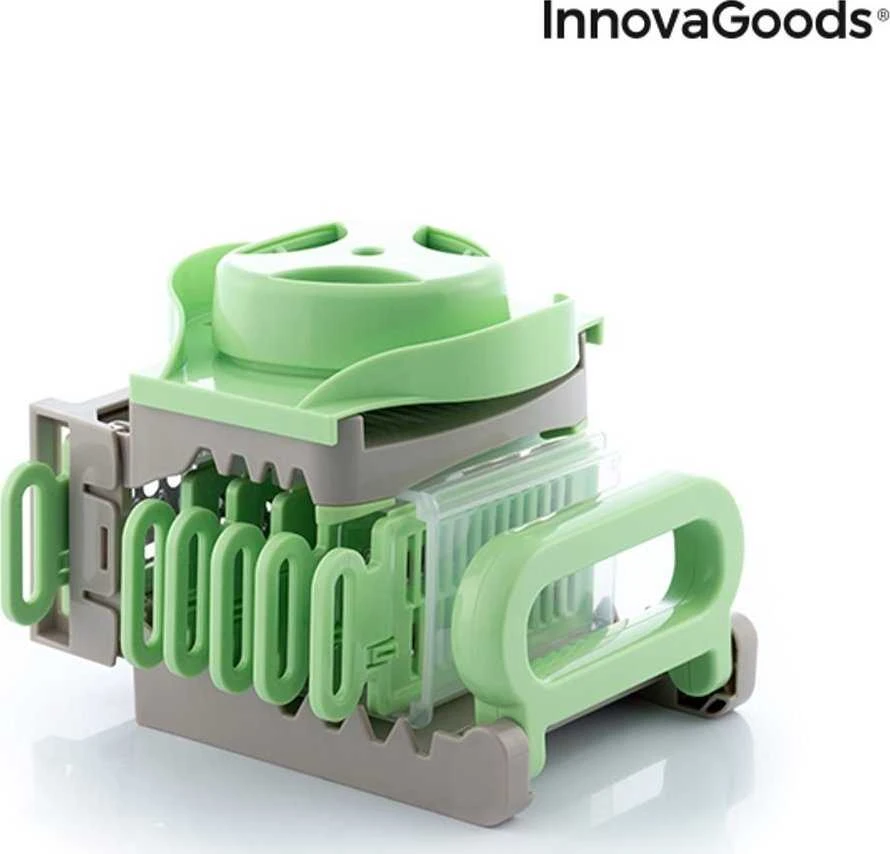 InnovaGoods MANDOLINĖ DARŽOVIŲ TARKAVIMO FORMELĖ 6IN1