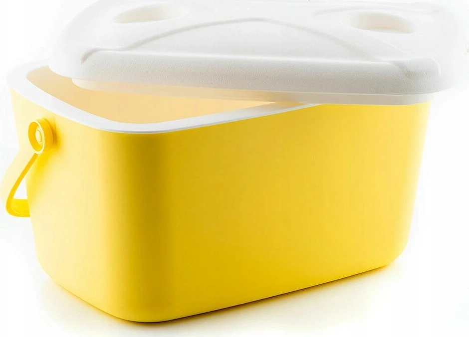 Nešiojama Kieta Aušintuvė InnovaGoods 15 L Retro Dizainas Daugiakompartmentis Dangtis Lengva ir Manevringa