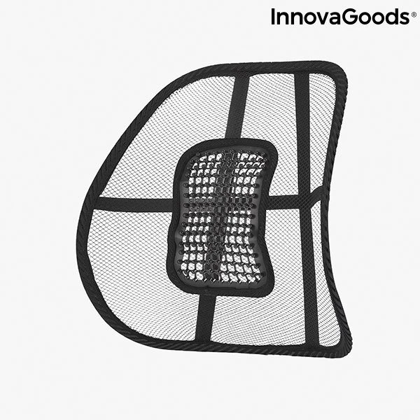 „InnovaGoods“ kvėpuojantis nešiojamas nugaros įtvaras juosmens įtvaras